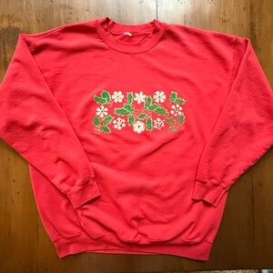 Vintage 90s Holiday Cotton Sweater